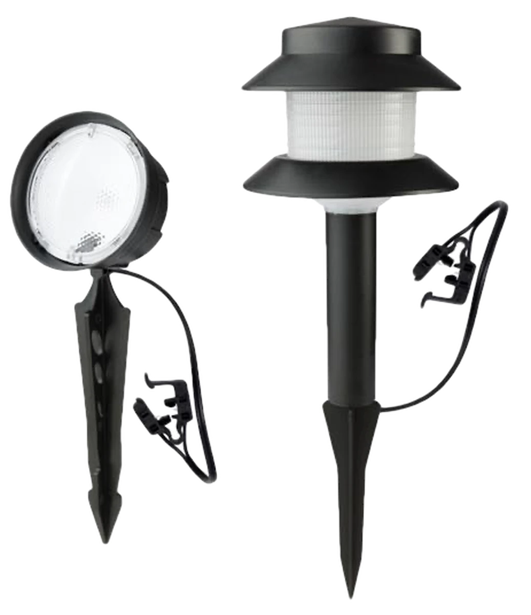 10 Pack Plastic Pathway / Spotlight Kit